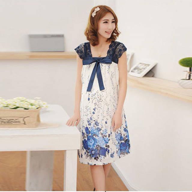 รูปภาพ:http://g01.a.alicdn.com/kf/HTB1YQWXJVXXXXckXXXXq6xXFXXXz/-Fashion-Korean-style-women-dresses-women-short-sleeve-lace-floral-printed-casual-maternity-dresses-plus.jpg