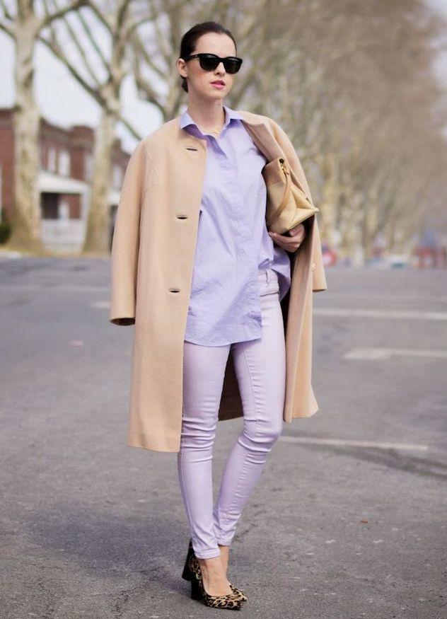รูปภาพ:http://glamradar.com/wp-content/uploads/2016/07/3.-neutral-coat-with-lavender-outfit.jpg