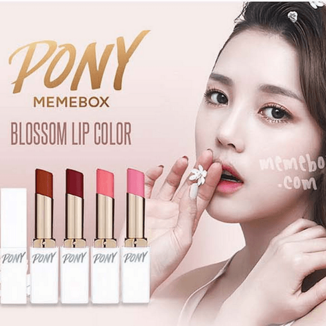 ตัวอย่าง ภาพหน้าปก:'Memebox x Pony Blossom Lipsticks' แค่ 4 เฉด ก็แต่งสวยได้ทุกลุค!