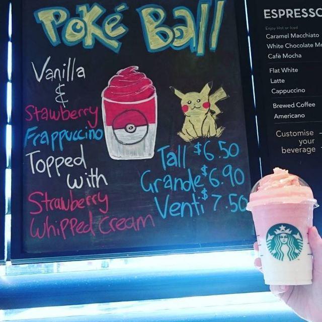 ภาพประกอบบทความ กาแฟโปเกมอน 'Pokeball Frappuccino' เมนูใหม่จาก Starbucks