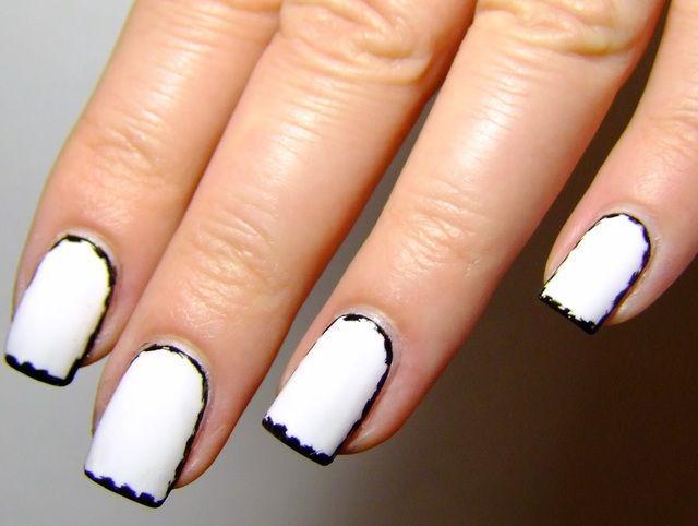 รูปภาพ:https://brijitsdigitsblog.files.wordpress.com/2014/01/black-and-white-border-nails-ezquerra-inspired-002.jpg