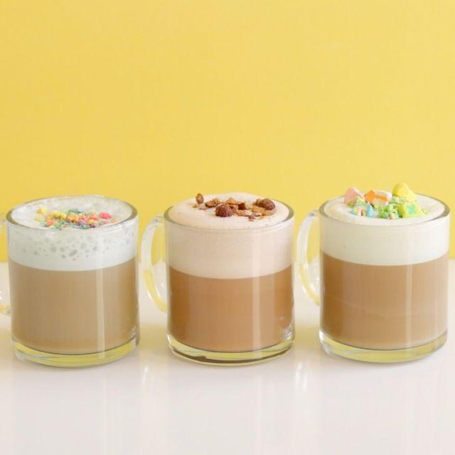 ภาพประกอบบทความ  Cereal Milk Lattes กาแฟลาเต้ผสมซีเรียล ทำง่ายจนไม่อยากเชื่อ