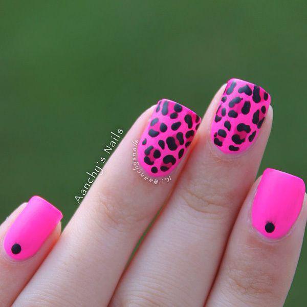 รูปภาพ:http://nenuno.co.uk/wp-content/uploads/2016/05/Pink-with-leopard-nail-12.jpg