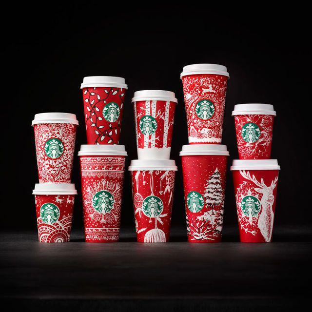 ภาพประกอบบทความ เปิดตัวแล้ว! 13 ลายสุด Cool บนแก้ว Starbucks Red Cups 2016 