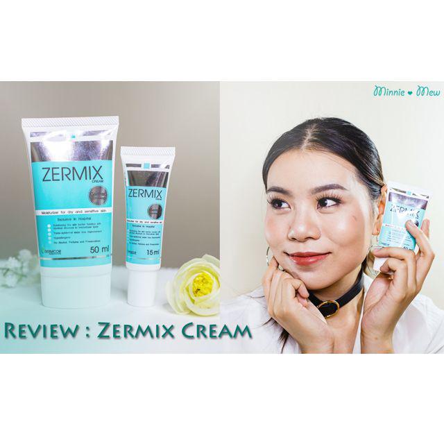 ภาพประกอบบทความ Review : Zermix Cream ครีมบำรุงผิวหน้า สำหรับคนขี้แพ้ (ผิวแพ้ง่าย+แห้งลอก)