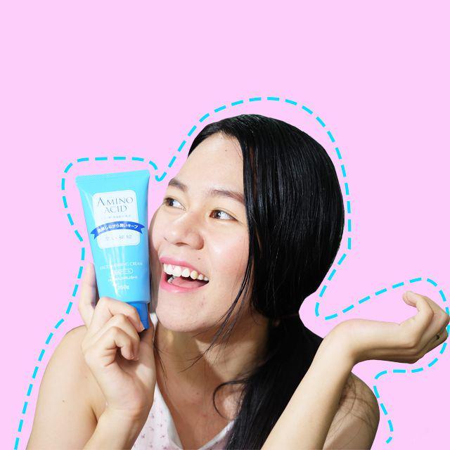 ภาพประกอบบทความ ีรีวิวโฟมล้างหน้า Hanajirushi Face Washing Cream สำหรับสาวผิวผสม