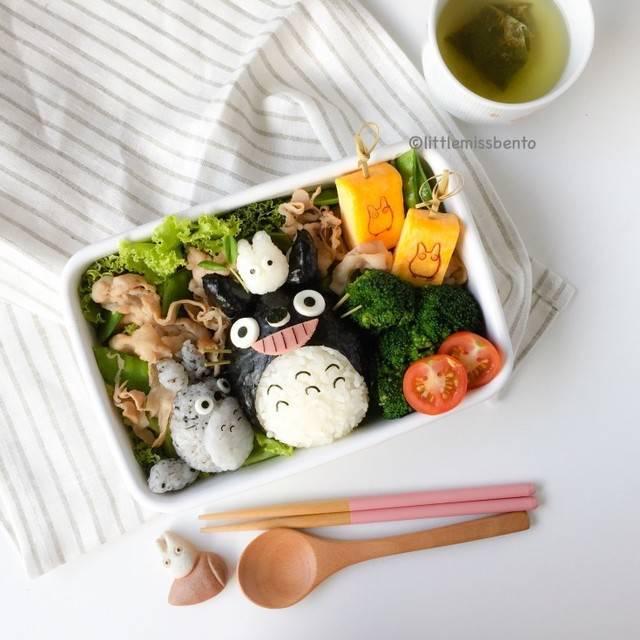 ภาพประกอบบทความ รวมภาพ เมนูอาหาร น่ารัก มุ้งมิ้ง ฟรุ้งฟริ้ง จาก "Totoro"