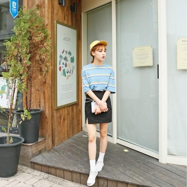ตัวอย่าง ภาพหน้าปก:20 ไอเดียการแต่งตัวด้วย 'ฺBlack Skirt' สวยน่ารักแบบแคชชวลลุค สไตล์สาวเกาหลี!