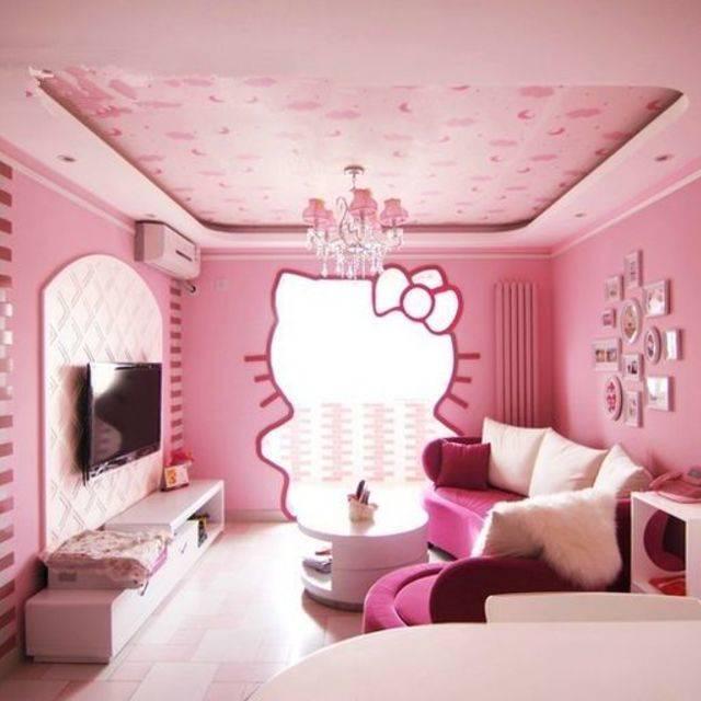 ภาพประกอบบทความ เอาใจสาวกคิตตี้ รวมห้อง Hello Kitty สุดน่ารักเห็นแล้วกรี๊ด!!