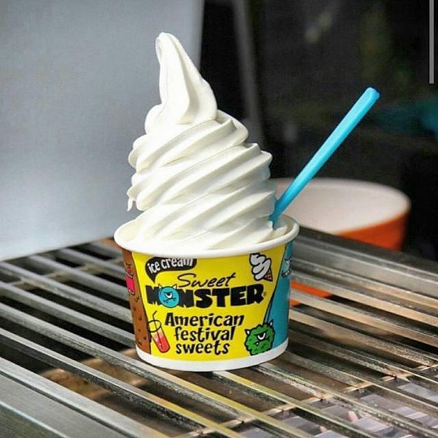 ภาพประกอบบทความ ต้องลอง!! 'Sweet Monster' ไอศกรีมซอฟท์เสิร์ฟจากเกาหลี