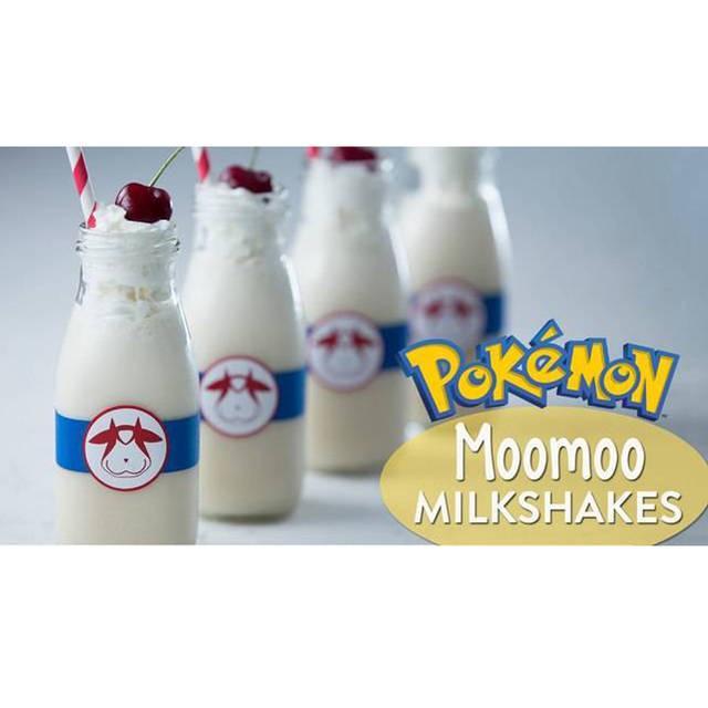 ภาพประกอบบทความ 'Pokemon MoMo Milkshake' สูตรมิลค์เชคแสนอร่อยจากเกมส์ดัง