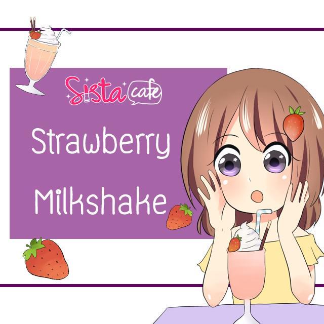 ภาพประกอบบทความ มาทำ Strawberry Milkshake กันเถอะ