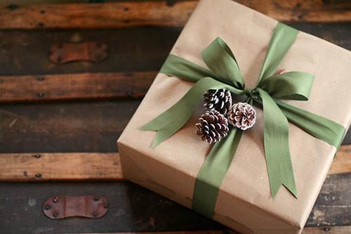 รูปภาพ:https://stayglam.com/wp-content/uploads/2014/11/Simple-Pine-Cone-Brown-Paper-Gift-Wrap.jpg