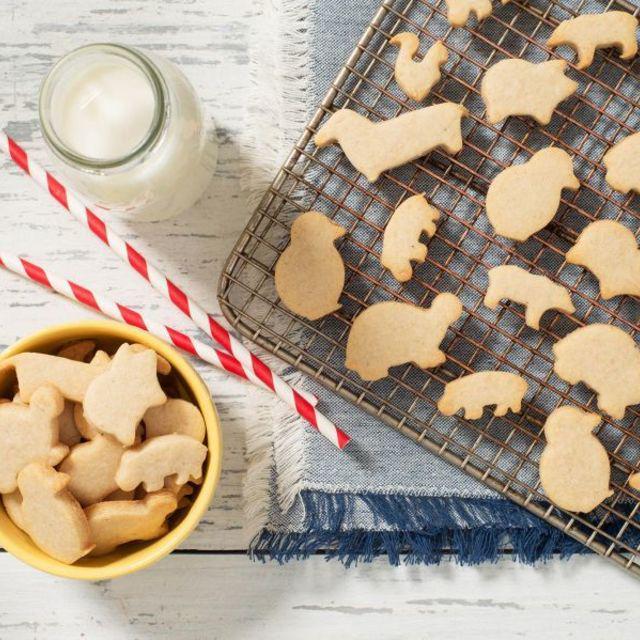 ภาพประกอบบทความ Animal Cracker Cookies สูตรคุกกี้เนยรูปสัตว์ เมนูอร่อยแสนน่ารัก สุดคิ้วท์ในแบบตัวจิ๋ว