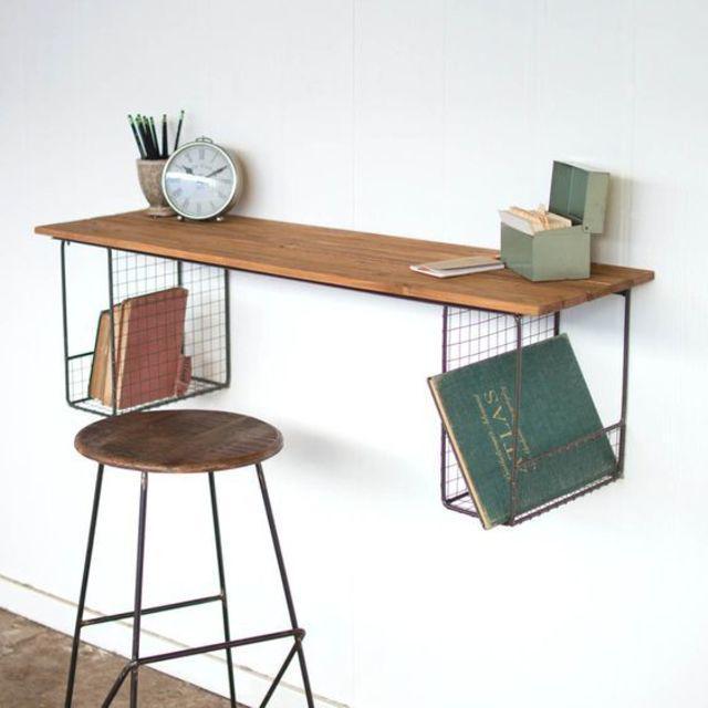 ภาพประกอบบทความ ห้องเล็กก็มี 'โต๊ะทำงาน' ได้! 20 โต๊ะ สไตล์ Minimal เป๊ะกับพื้นที่เล็ก แค่นี้ก็พอแล้ว!