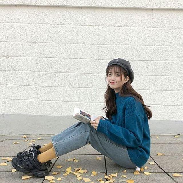 ภาพประกอบบทความ ส่องไอเดียแฟชั่น 'ลุคหน้าหนาว' แบบน่ารักๆ สวยคิ้วท์ สไตล์วัยรุ่นญี่ปุ่น IG : thedejou___jp