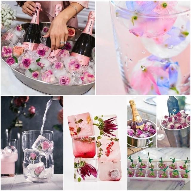 ภาพประกอบบทความ ปาร์ตี้แบบสวยๆ ด้วยไอเดียใส่ 'น้ำแข็งดอกไม้' 🌸 คู่กับเครื่องดื่มที่ชอบ ให้ยิ่งชอบอีกเท่าตัว