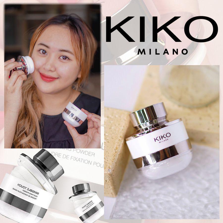 ภาพประกอบบทความ สวยหรูดูแพง แกะกล่อง KIKO Milano Invisible Touch Face Fixing Powder แป้งฝุ่นคุมมันสุดปัง ส่งตรงมาจากอิตาลี