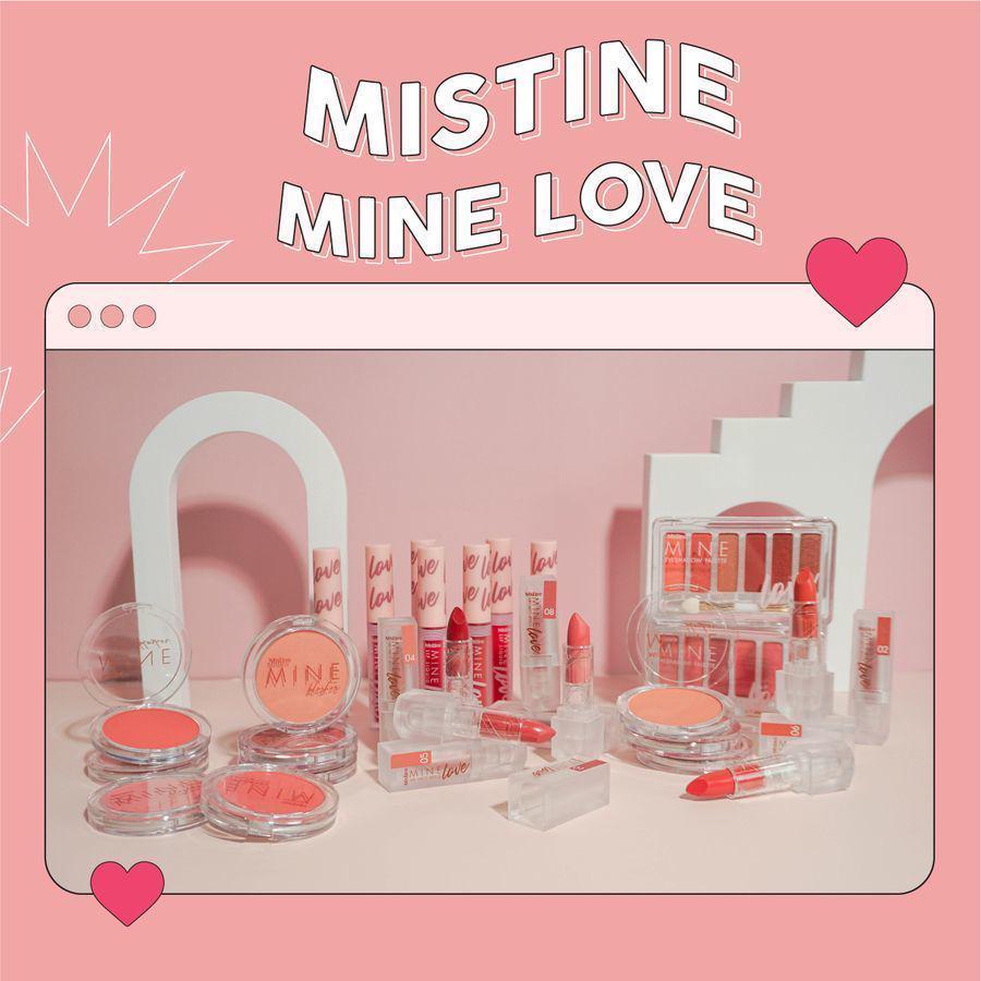 ตัวอย่าง ภาพหน้าปก:มาเห่อเครื่องสำอางคอลเลกชัน Mine Love จาก Mistine เห็นแล้วรักเลยย~💖