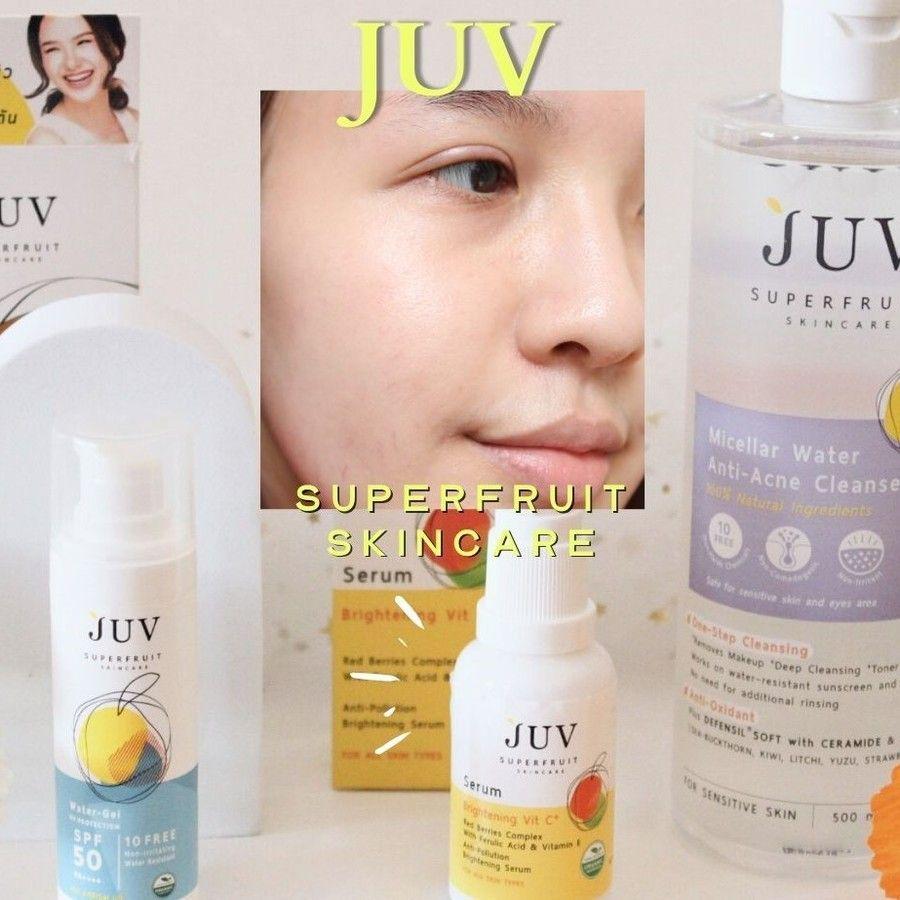 ภาพประกอบบทความ ส่อง " JUV Superfruit Skincare " เสกผิวใสไร้สิวพร้อมปกป้องผิวจากมลภาวะ