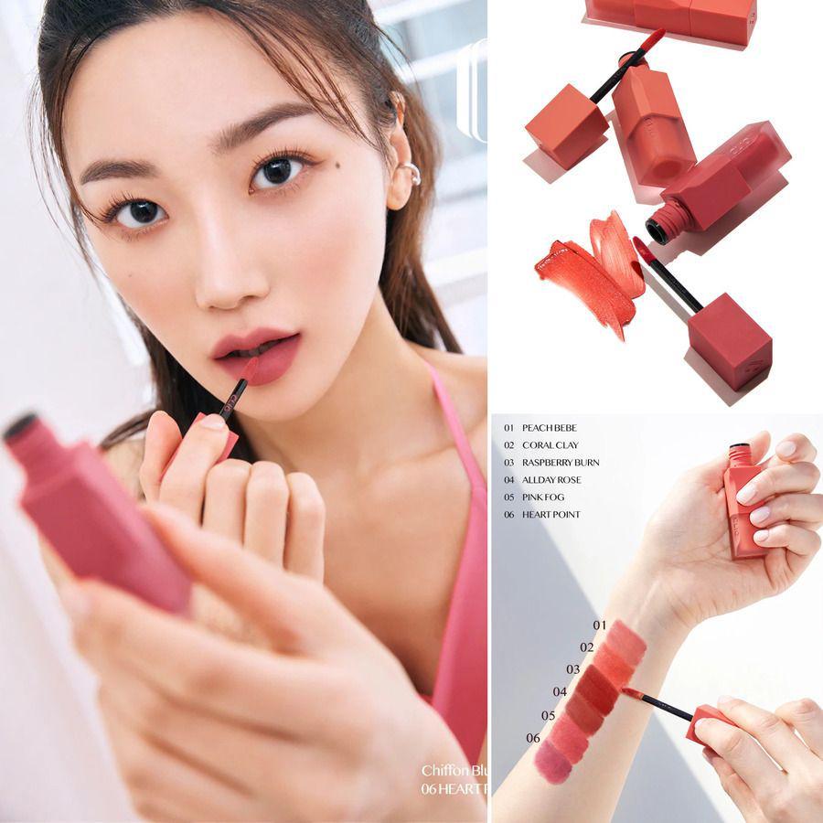 ภาพประกอบบทความ ปากสวยฟีลสาวเกาหลี! ส่อง ' CLIO Chiffon Blur Tint ' ลิปทินท์รุ่นใหม่ เนื้อบางเบา นุ่มละมุน แต่สีสวยชัดเวอร์ 💋