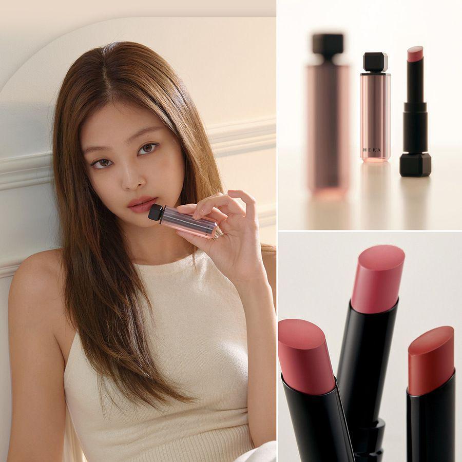ภาพประกอบบทความ ชวนอัปเดต Hera Sensual Powder Matte Lipstick ลิปแมตต์กำมะหยี่รุ่นใหม่ สีปากสวยแบบ ‘เจนนี่ Blackpink’