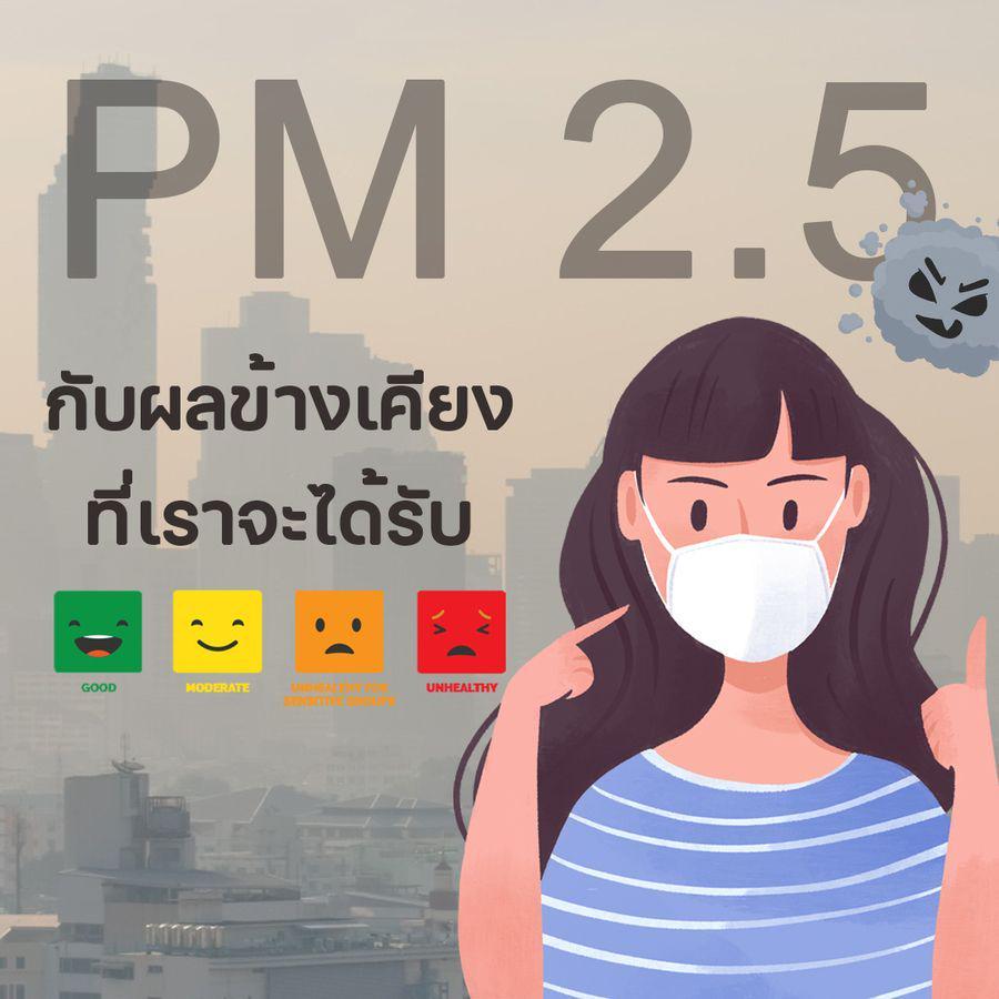 ภาพประกอบบทความ แพ้เธอทุกทาง มาเช็กด่วน! 5 อาการข้างเคียงที่เกิดจาก PM2.5 เป็นแบบนี้ ต้องดูแลตัวเองยังไง?