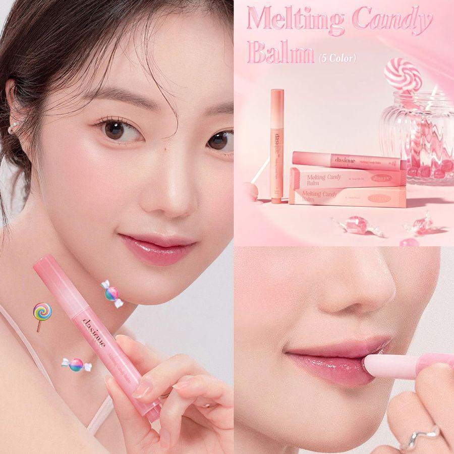 ภาพประกอบบทความ DASIQUE Melting Candy Balm ลิปบาล์มปากฉ่ำใหม่จากเกาหลี เผยริมฝีปากชุ่มชื้นดูสุขภาพดี