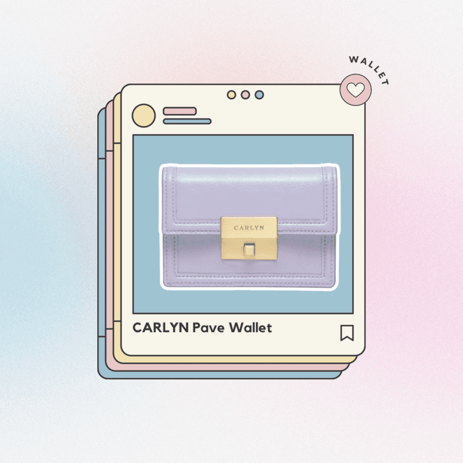 รูปภาพ:กระเป๋าสตางค์สีม่วง CARLYN Pave Wallet W72102010(V) Lavender