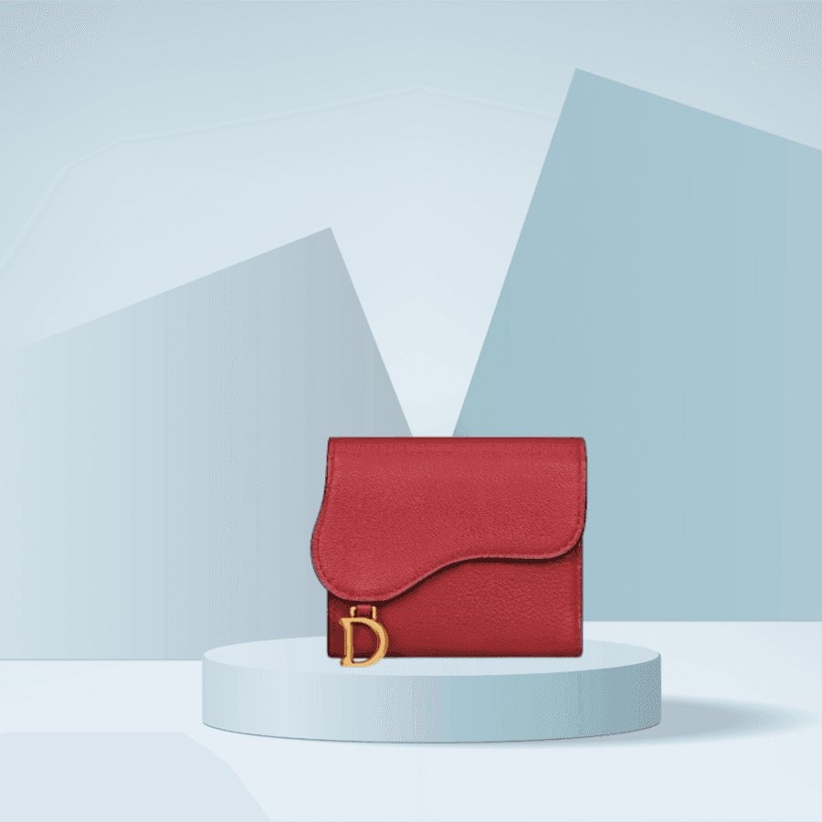 รูปภาพ:กระเป๋าสตางค์ Dior รุ่น Saddle Lotus Wallet