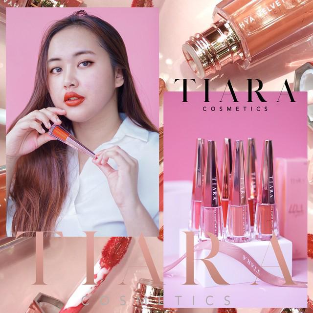 ภาพประกอบบทความ ปากสวย ไม่ติดแมส Tiara Hya Velvet Matte Lipstick ลิปไฮยา เนื้อแมทต์กำมะหยี่สุดปัง สีสวยมาก!