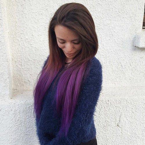 รูปภาพ:http://i2.wp.com/therighthairstyles.com/wp-content/uploads/2016/07/13-long-brown-to-purple-ombre-hair.jpg?resize=500%2C500