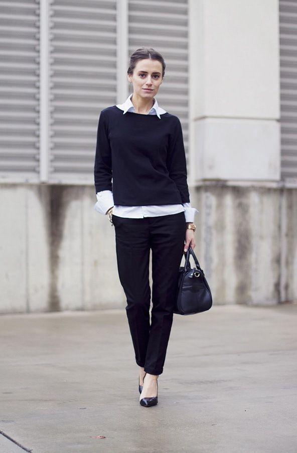 รูปภาพ:http://fashiongum.com/wp-content/uploads/2015/01/Black-White-Work-Outfits-For-Women-9.jpg