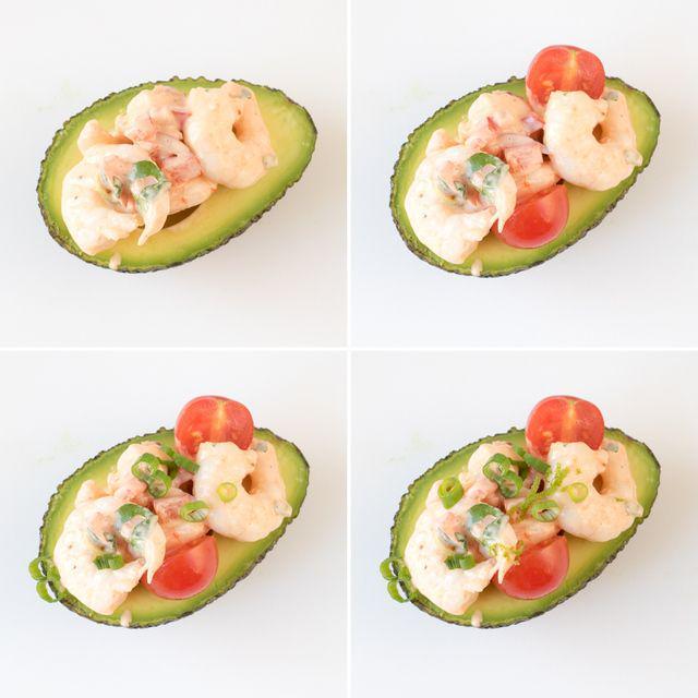 รูปภาพ:https://images.britcdn.com/wp-content/uploads/2016/03/Shrimp-Stuffed-Avocado-step4-collage.jpg