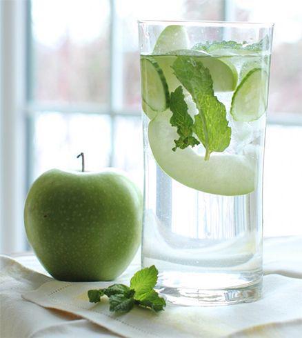 รูปภาพ:http://www.fashionlady.in/wp-content/uploads/2015/10/green-apples-and-cucumber-water.jpg