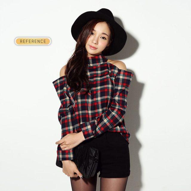 รูปภาพ:http://www.afwindo.com/wp-content/uploads/2016/03/BL807-Cut-Shoulder-Tartan-Blouse-Reference-1.jpg