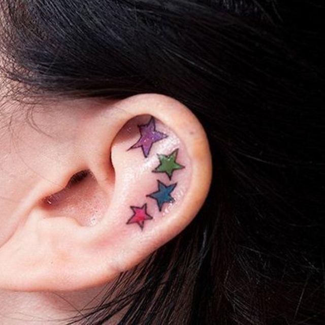 ตัวอย่าง ภาพหน้าปก:แฟชั่น 'ear tattoo' ไอเดียรอยสักที่ใบหู ที่ยิ่งดูก็ยิ่งเด่น!!