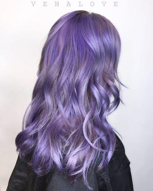 รูปภาพ:http://i2.wp.com/therighthairstyles.com/wp-content/uploads/2016/09/2-pastel-purple-wavy-hair.jpg?resize=500%2C625