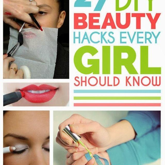 ภาพประกอบบทความ Beauty Hacks 27 เทคนิคทำให้ความสวยเป็นเรื่องง่ายๆ สาวๆ ห้ามพลาด