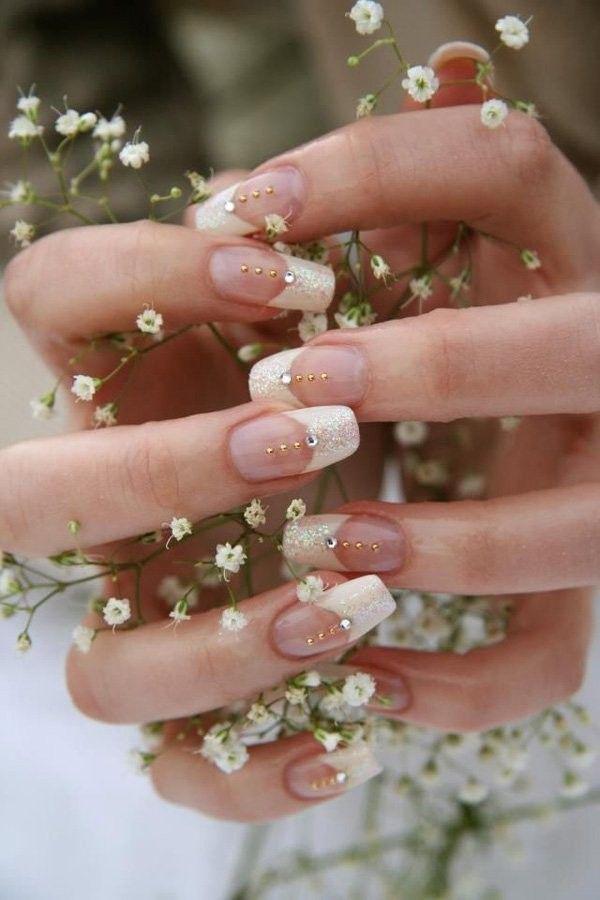 รูปภาพ:http://beautifieddesigns.com/wp-content/uploads/2015/12/adorable-wedding-nails.jpg