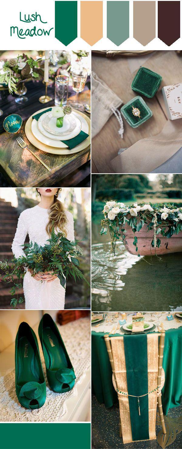 รูปภาพ:https://www.tulleandchantilly.com/blog/wp-content/uploads/2016/04/pantone-fall-wedding-color-ideas-lush-meadow-and-glitter-gold-forest-weddings.jpg