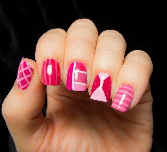 รูปภาพ:http://nailartstyle.com/wp-content/uploads/2016/05/31-pink-nail-patterns.jpg
