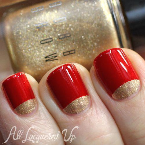 รูปภาพ:http://nailartstyle.com/wp-content/uploads/2016/06/13-red-and-gold-nails.jpeg
