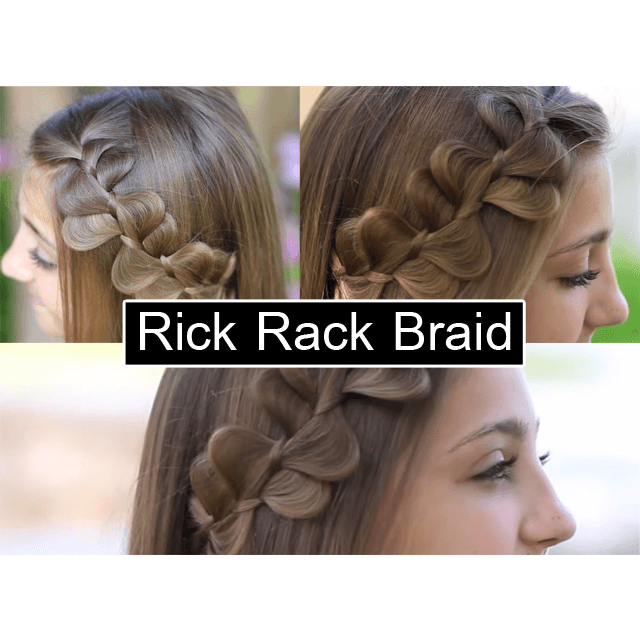 ภาพประกอบบทความ 'Rick Rack Braid Hairstyles' วิธีทำผมเปียเก๋ๆ ไม่ซ้ำใคร~~