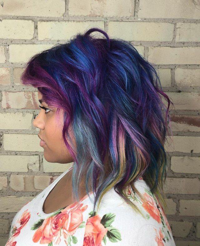 รูปภาพ:http://i1.wp.com/therighthairstyles.com/wp-content/uploads/2016/11/8-medium-purple-and-blue-hair.jpg?zoom=1.5&resize=500%2C614
