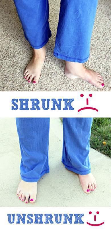 รูปภาพ:http://www.listotic.com/wp-content/uploads/2014/01/4-How-to-unshrink-pants-31-Clothing-Tips-Every-Girl-Should-Know-unshrink-clothes.jpg
