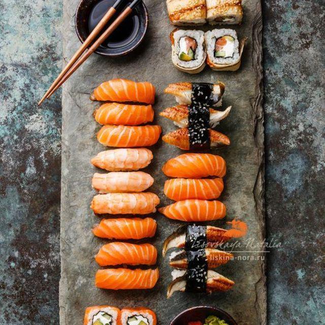 ภาพประกอบบทความ รวมความอร่อยส่งท้ายปี 2016 กับ 'Sushi Art' แบบต่างๆ