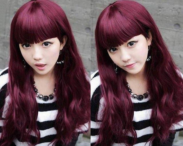 รูปภาพ:http://www.bidentry.com/wp-content/uploads/2015/03/Dark-burgundy-plum-hair-color-for-long-hair-with-bangs-for-Asian-women-1024x817.jpg