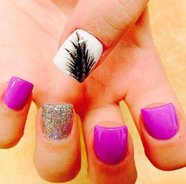 รูปภาพ:http://nenuno.co.uk/wp-content/uploads/2015/10/Feather-purple-nails.jpg