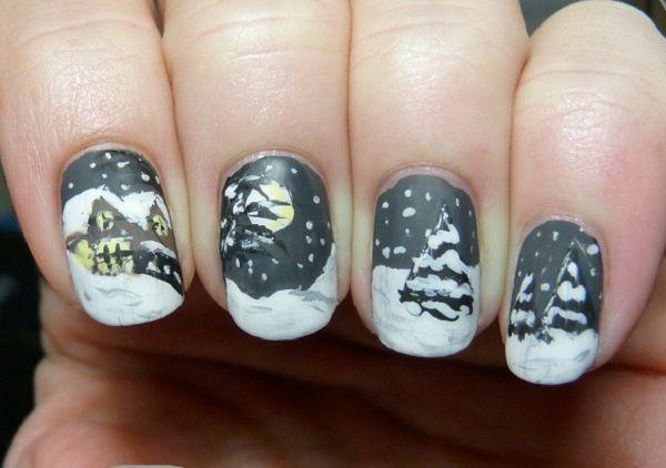 รูปภาพ:http://nenuno.co.uk/wp-content/uploads/2016/01/Winter-Nail-Art-24.jpg